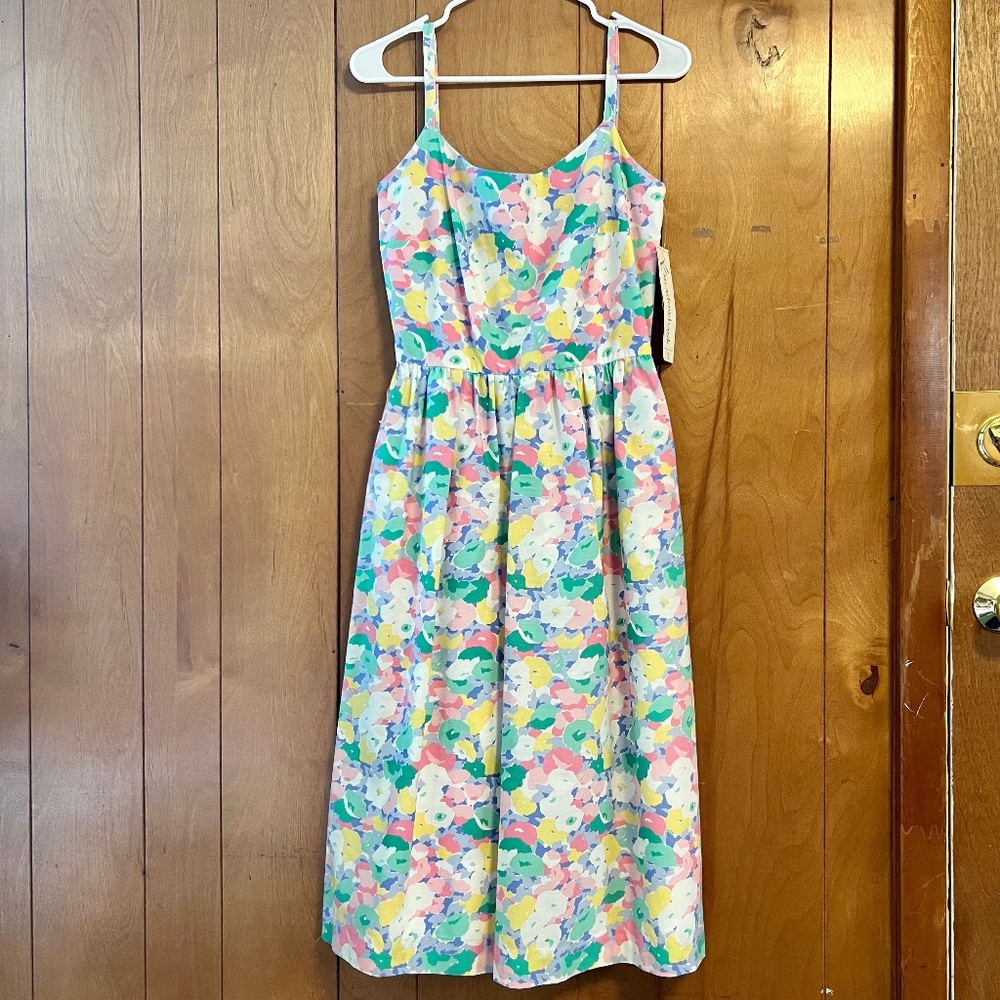 Vintage floral sundress - ORIGINAL TAGS